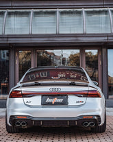 Audi RS7 S7 A7 C8 2019 2020 2021 2022 2023 2024 with Aftermarket Parts - V1 Rear Spoiler Carbon Fiber from BCTXE Tuning